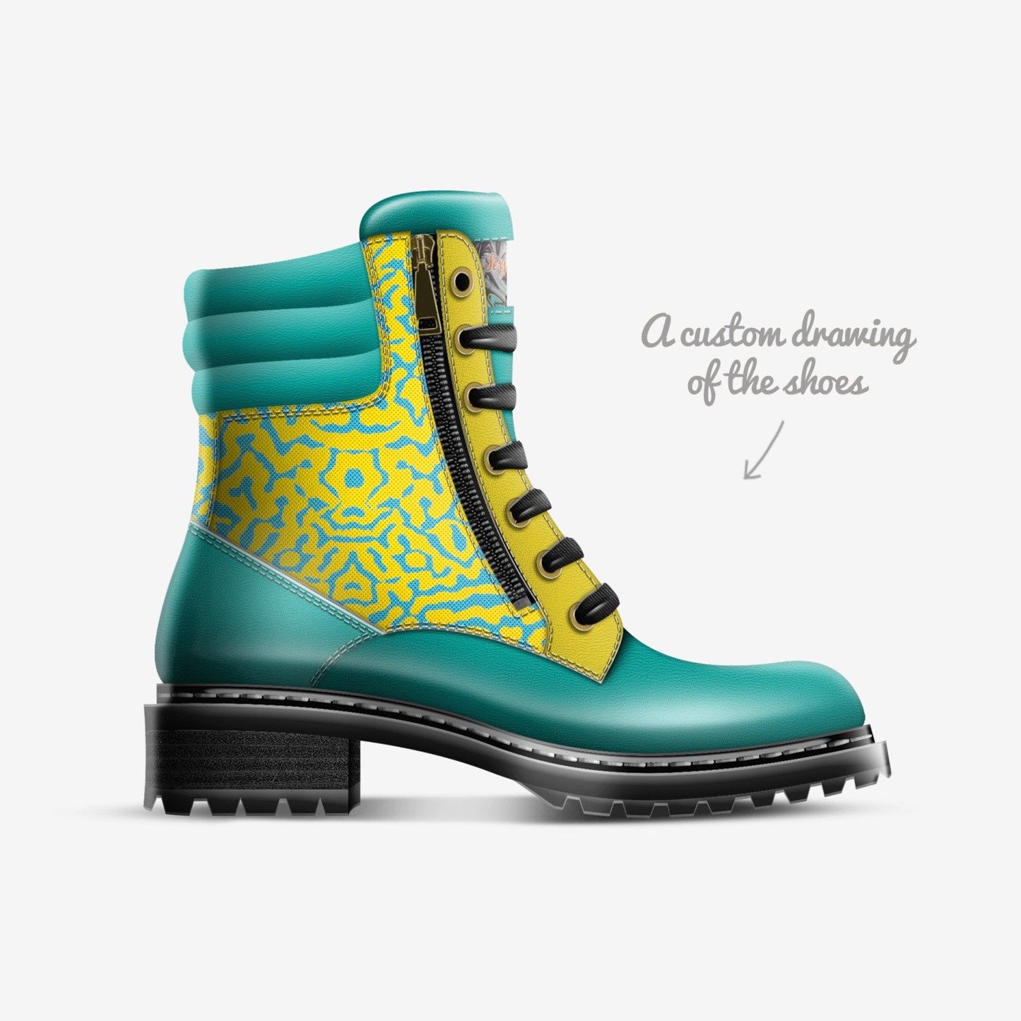 Big Boy Side Zipper Boot