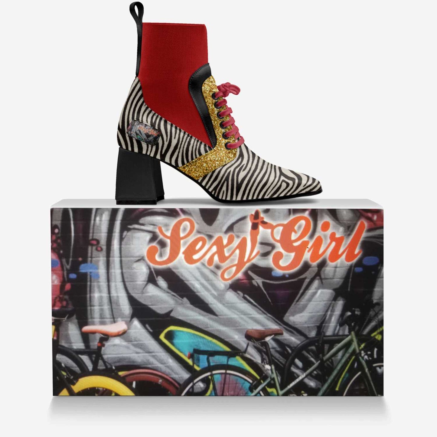 Sexy Girl Big Boot