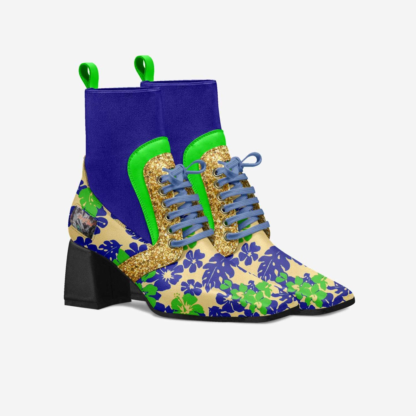 Sexy Girl Luxe heel sock design