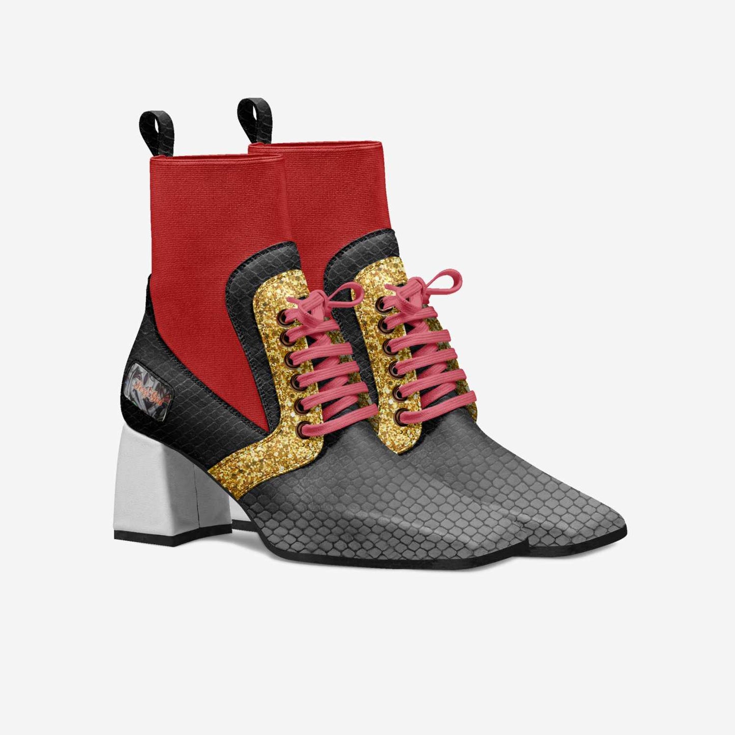 Sexy Girl Luxe heel sock design