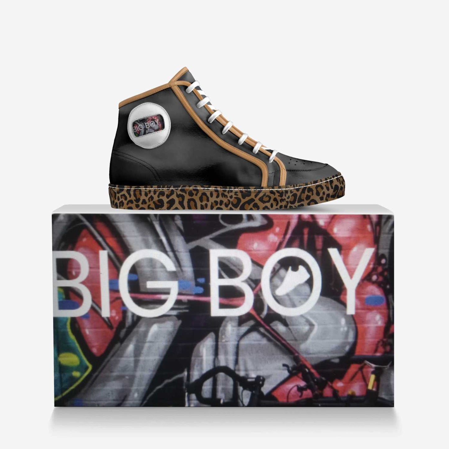 Big Boy & Sexy Girl Sporty high top