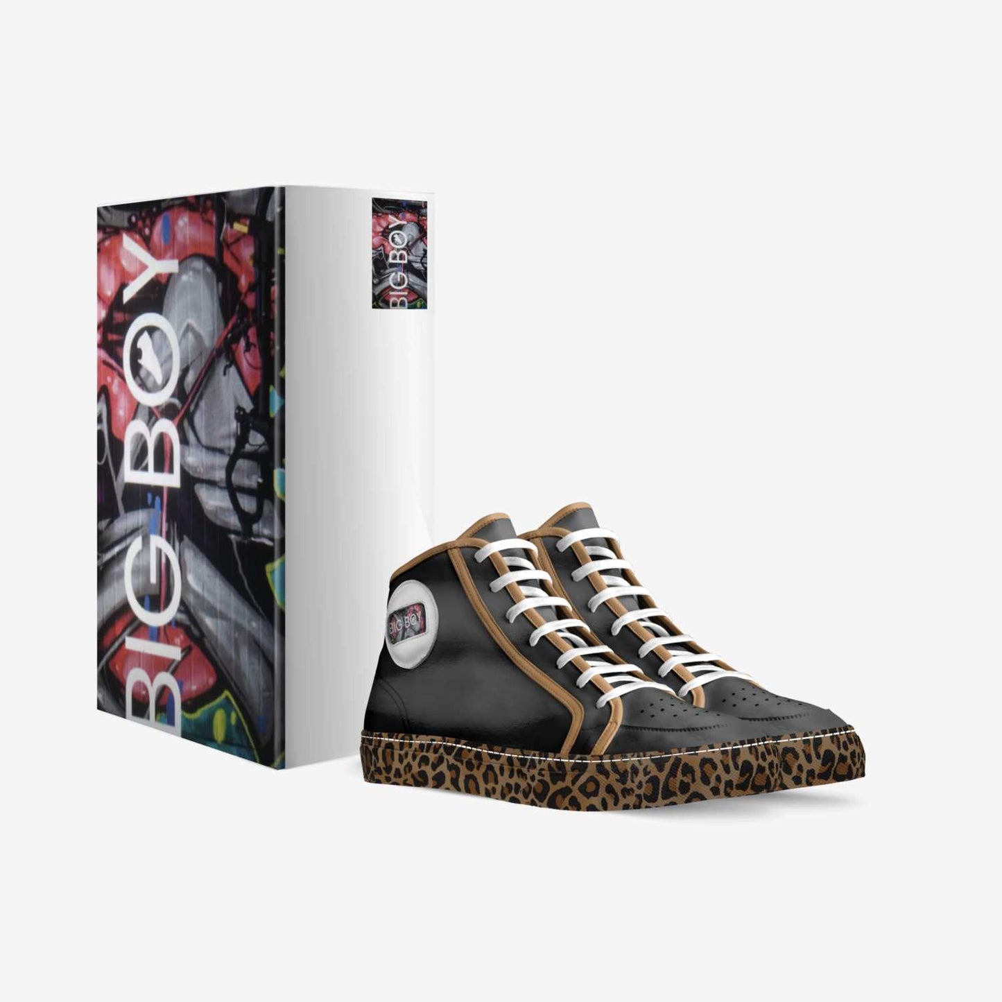 Big Boy & Sexy Girl Sporty high top