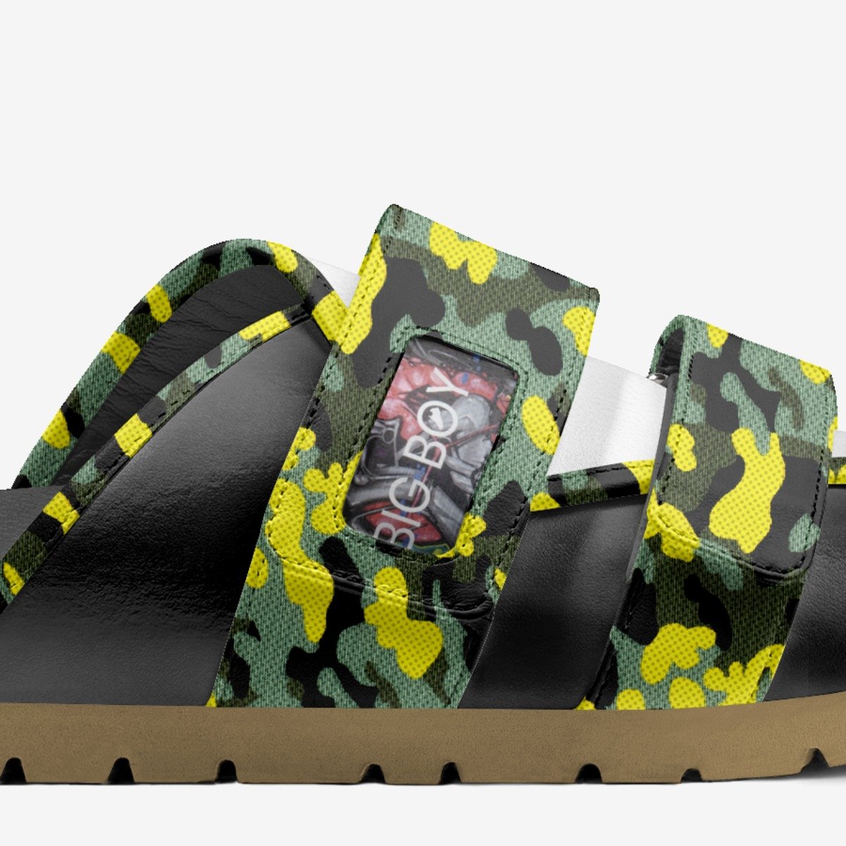 MULTI STRIPE FASHION SANDAL