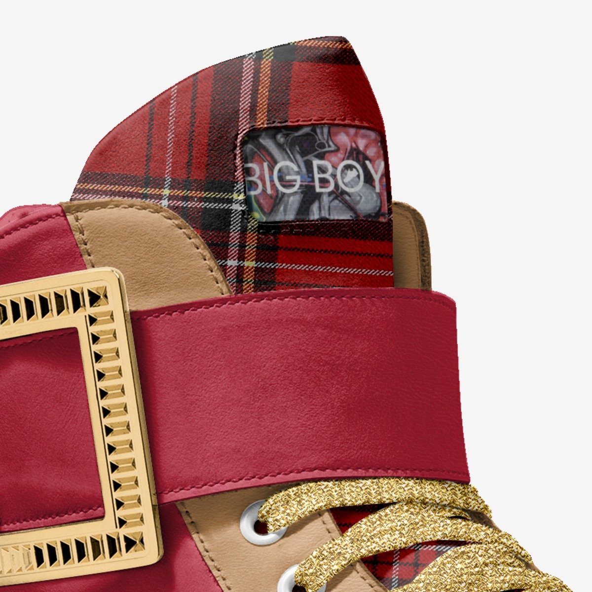 Big Boy & Sexy Girl LUXE HIGH TOP SNEAKER