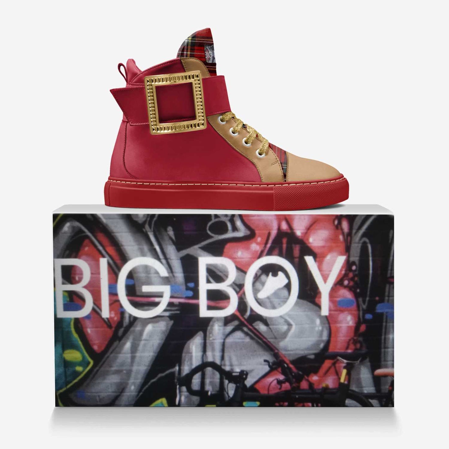 Big Boy & Sexy Girl LUXE HIGH TOP SNEAKER