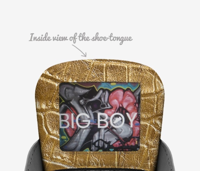 Big Boy FASHION STUDS HIGH TOP