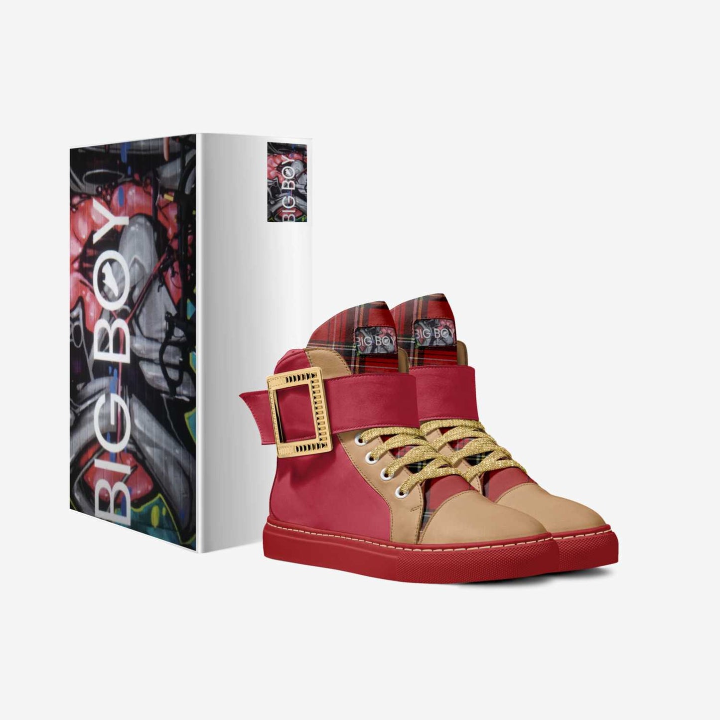 Big Boy & Sexy Girl LUXE HIGH TOP SNEAKER