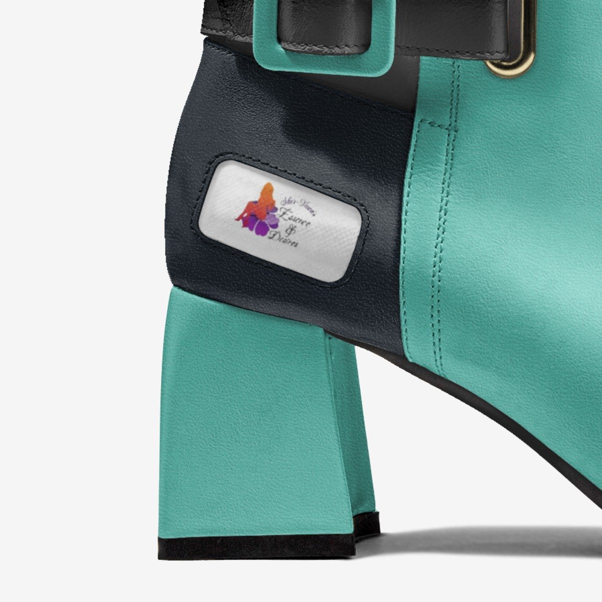 Luxe heel belt high top
