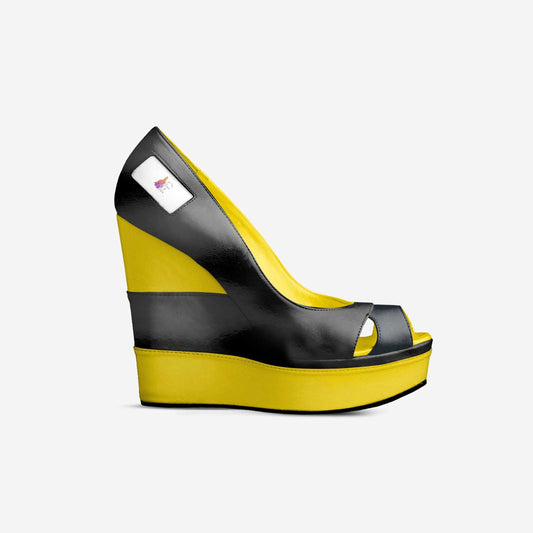 Open toe wedge sandal