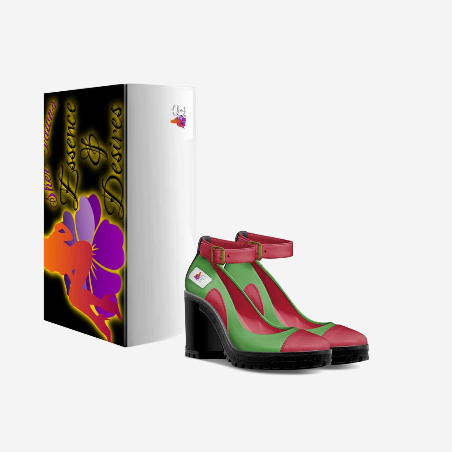 Ankle strap heel