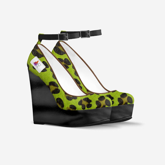Ankle strap wedge