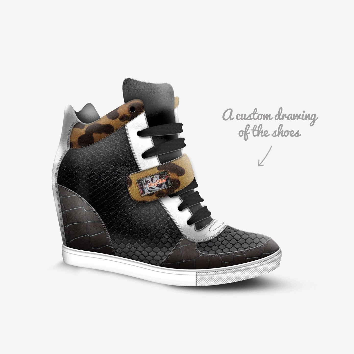 Sexy Girl Sneaker Boot