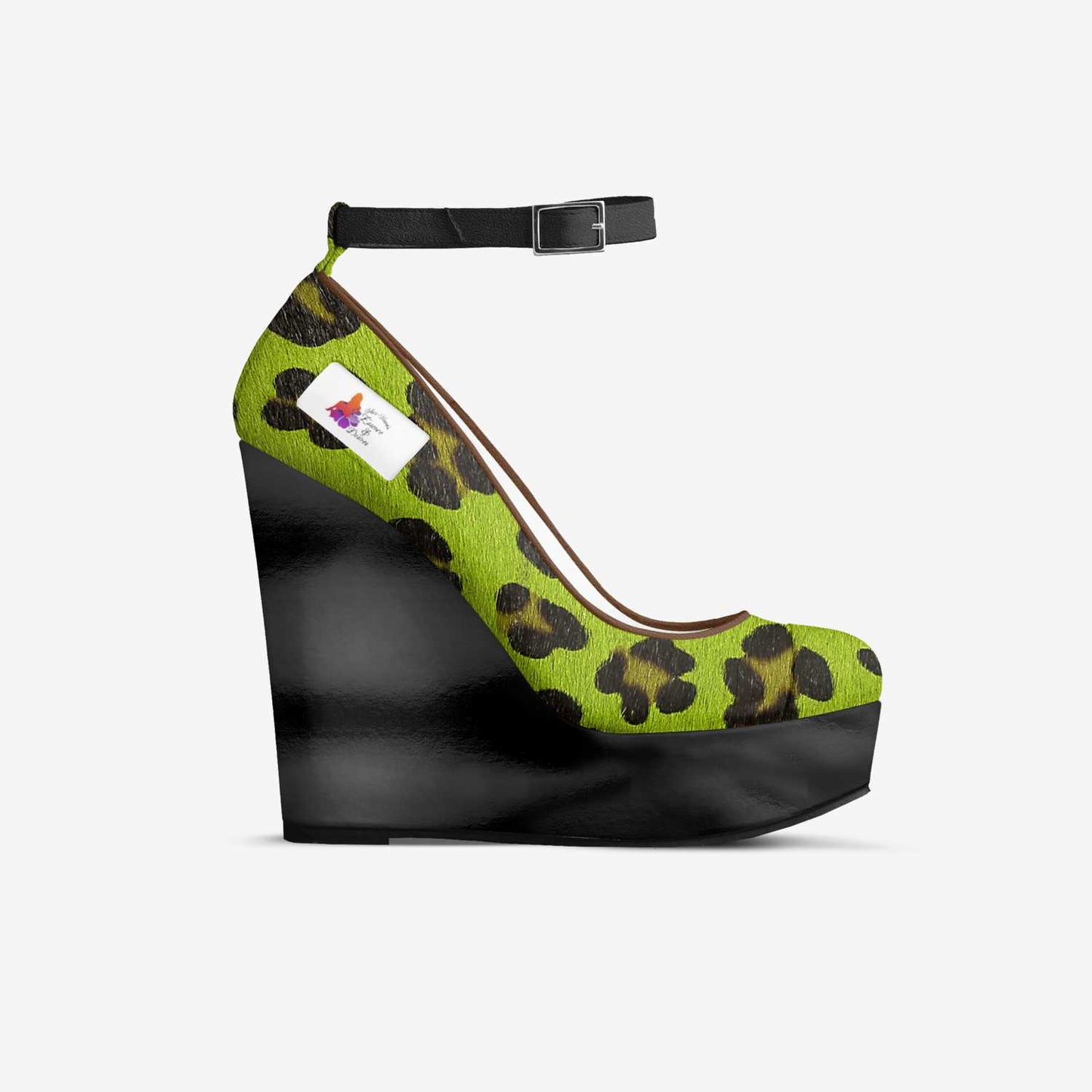 Ankle strap wedge