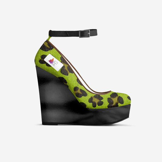 Ankle strap wedge
